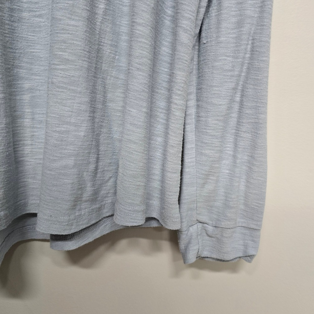 Free Fly Bamboo Hoodie Mens 2XL Light Blue Lightweight Breathable Coastal - Picture 2 of 13